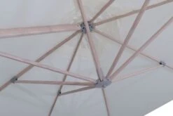 OUTFLEXX Ampelschirm, Creme, Aluminium In Holzoptik, 400x300cm, Inkl. Plattenständer -Kettler Verkaufsgeschäft 10 18511.jpg