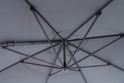 OUTFLEXX Ampelschirm, Anthrazit/grau, Alu/Polyester, 350x350cm, Inkl. Plattenständer -Kettler Verkaufsgeschäft 10 20363.jpg