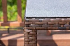 OUTFLEXX Dining Set, Braun Marmoriert, Polyrattan, Tisch 180x100cm, Spraystone, 6mm, 6 Sessel 29 OUTFLEXX Dining Set, Braun Marmoriert, Polyrattan, Tisch 180x100cm, Spraystone, 6mm, 6 Sessel -Kettler Verkaufsgeschäft 10 21232.jpg