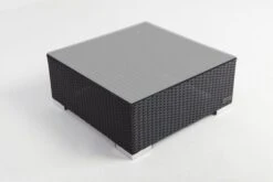 OUTFLEXX Beistelltisch/Hocker, Schwarz, Polyrattan, Inkl. Glasplatte Und Polster 11 OUTFLEXX Beistelltisch/Hocker, Schwarz, Polyrattan, Inkl. Glasplatte Und Polster -Kettler Verkaufsgeschäft 10 2392 8.jpg