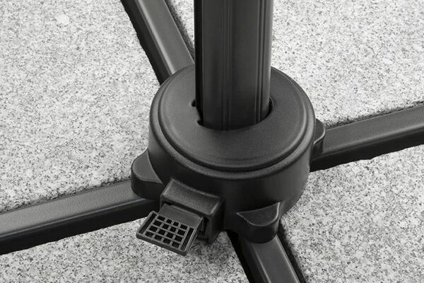 Schneider® SCHNEIDER Rhodos Eco Twist Ampelschirm, Taupe, Rund, Ø 300 Cm 11 Schneider® SCHNEIDER Rhodos Eco Twist Ampelschirm, Taupe, Rund, Ø 300 Cm – Bild 11