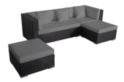 OUTFLEXX Loungemöbel-Set, Schwarz, Polyrattan, 5 Personen, Wasserfeste Kissenbox -Kettler Verkaufsgeschäft 11 18226 BOX A.jpg