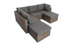 OUTFLEXX Loungegarnitur, Polyrattan/Teakholz, Tisch 160x90cm, Für 6 Personen, Wasserfeste Kissenbox -Kettler Verkaufsgeschäft 11 19394.jpg