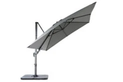 OUTFLEXX Ampelschirm, Anthrazit, Pulverbesch. Aluminium, 300x300 Cm, Inkl. Plattenständer, Twist-Funktion -Kettler Verkaufsgeschäft 12 16109.jpg