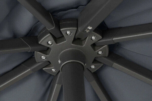 SIENA GARDEN Ampelschirm Sunset N+, Athrazit, Alu/Textil, Ca. 300x300 Cm 12 SIENA GARDEN Ampelschirm Sunset N+, Athrazit, Alu/Textil, Ca. 300x300 Cm – Bild 12