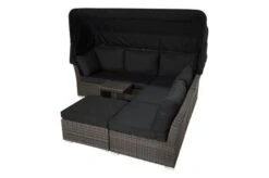 Ploß Rocking Loungeset, Grau/braun-meliert, Polyrattan, 5-6 Personen, Inkl. Sonnendach -Kettler Verkaufsgeschäft 12 18220.jpg