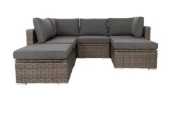 OUTFLEXX Loungegarnitur, Polyrattan/Teakholz, Tisch 160x90cm, Für 6 Personen, Wasserfeste Kissenbox -Kettler Verkaufsgeschäft 12 19394.jpg