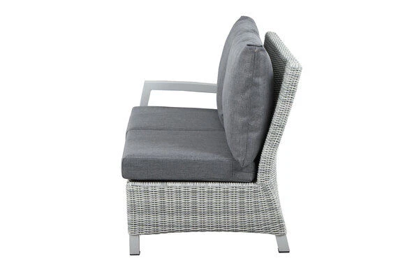 SIENA GARDEN Corido Loungeset, Ice Grey, Alu / Gardino®-Geflecht, 5 Personen, Loungetisch 140x85cm 12 SIENA GARDEN Corido Loungeset, Ice Grey, Alu / Gardino®-Geflecht, 5 Personen, Loungetisch 140x85cm – Bild 12