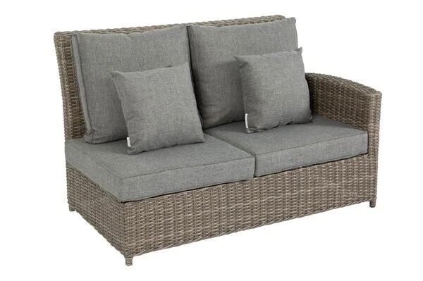 OUTFLEXX Dining Set, Grau, Polyrattan, 4tlg, 5-6 Personen, Inkl. Polster Und Kissen 13 OUTFLEXX Dining Set, Grau, Polyrattan, 4tlg, 5-6 Personen, Inkl. Polster Und Kissen – Bild 13