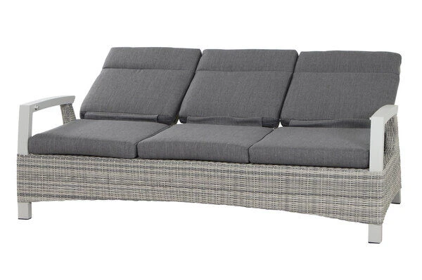 SIENA GARDEN Corido Loungeset, Ice Grey, Alu / Gardino®-Geflecht, 2 Relaxsessel + 3er Sofa, Stufenloser Lifttisch 160x90x47-71cm 13 SIENA GARDEN Corido Loungeset, Ice Grey, Alu / Gardino®-Geflecht, 2 Relaxsessel + 3er Sofa, Stufenloser Lifttisch 160x90x47-71cm – Bild 13