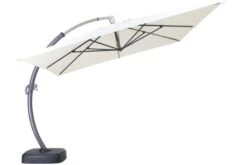 OUTFLEXX Luxus Ampelschirm, Anthrazit/creme, Edelstahl/Aluminium, 350x350cm, Inkl. Schirmständer Und Schutzhülle 29 OUTFLEXX Luxus Ampelschirm, Anthrazit/creme, Edelstahl/Aluminium, 350x350cm, Inkl. Schirmständer Und Schutzhülle -Kettler Verkaufsgeschäft 15 18351.jpg