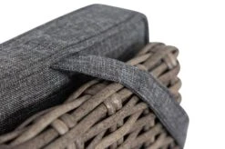 OUTFLEXX Esstischgarnitur, Edelstahl/recyceltes FSC-Teak, Tisch 160x90 Cm, 4 Hochlehner- Diningsessel, A-Gestell -Kettler Verkaufsgeschäft 16 19374.jpg