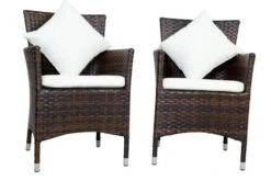 OUTFLEXX Dining Set, Braun Marmoriert, Polyrattan, Tisch 180x100cm, Spraystone, 6mm, 6 Sessel 37 OUTFLEXX Dining Set, Braun Marmoriert, Polyrattan, Tisch 180x100cm, Spraystone, 6mm, 6 Sessel -Kettler Verkaufsgeschäft 18 21232.jpg