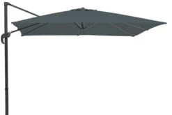 Schneider® SCHNEIDER Rhodos Junior Ampelschirm, Anthrazit, Quadratisch, 270 X 270 Cm