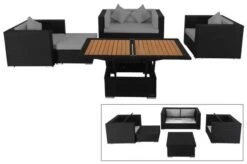 OUTFLEXX Loungemöbel-Set, 5 Personen, Schwarz, Polyrattan, Inkl. Loungetisch, Wasserfeste Kissenbox -Kettler Verkaufsgeschäft 1 1299 BOX D.jpg