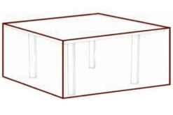 GARVIDA Schutzhülle Für Sitzgruppen, Braun, Polyestergewebe, 210 X 100 X 70 Cm, Mit Zugband