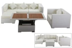 OUTFLEXX Loungemöbel-Set, Weiß, Polyrattan, Für 5 Personen, Inkl. Loungetisch, Wasserfeste Kissenbox 13 OUTFLEXX Loungemöbel-Set, Weiß, Polyrattan, Für 5 Personen, Inkl. Loungetisch, Wasserfeste Kissenbox -Kettler Verkaufsgeschäft 1 2523 BOX D.jpg