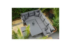 Ploß Vigo Dining-Lounge, Stahlgrau-meliert, Polyrattan, 7 Tlg., 5-6 Pers., 146x85cm, Inkl. Polster -Kettler Verkaufsgeschäft 21634 10.jpg