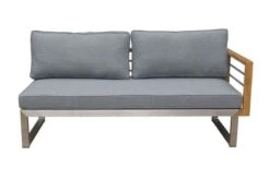 OUTFLEXX Ecklounge, Natur/grau, Edelstahl/Teak, 4 Personen, Inklusive Tisch 110 X 60 Cm, Lehne Links -Kettler Verkaufsgeschäft 21650 7.JPG