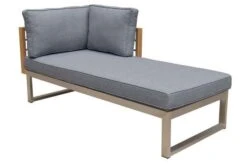 OUTFLEXX Ecklounge, Natur/grau, Edelstahl/Teak, 5 Personen, Inklusive Sessel Und Tisch 110 X 60 Cm, Lehne Links -Kettler Verkaufsgeschäft 21652 8 1.jpg 1