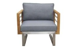 OUTFLEXX Sessel, Natur / Grau, FSC-Teak / Edelstahl / Olefin, 79x74x64 Cm -Kettler Verkaufsgeschäft 21654 7.JPG