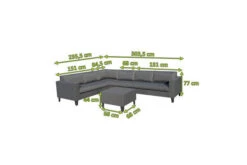 OUTFLEXX Ecklounge, Anthrazit Matt/dunkelgrau, Alu/Spuncrylic, 5-tlg., Tisch 68x68cm, 6-7 Pers -Kettler Verkaufsgeschäft 21800 5.jpg
