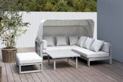 OUTFLEXX Willis Loungemöbel, Hellgrau, Alu/Polyester, 4-5 Personen, Mit Faltbarem Dach, Inkl. Loungetisch Und Hocker -Kettler Verkaufsgeschäft 21821 6.jpg
