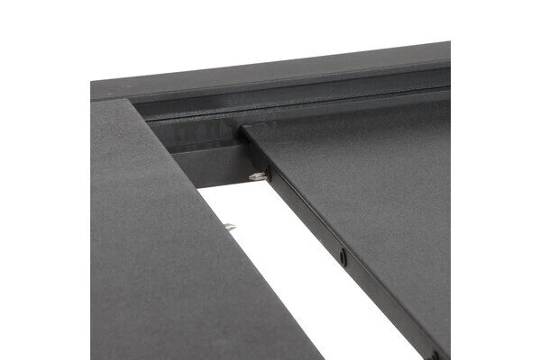 SIENA GARDEN Savona/Kingston Esstischgarnitur, Matt Graphit/grau/slate Look, Alu/Teak/Keramik/Texfabric, Tisch 220/340x108 Cm, 10 Stapelsessel 10 SIENA GARDEN Savona/Kingston Esstischgarnitur, Matt Graphit/grau/slate Look, Alu/Teak/Keramik/Texfabric, Tisch 220/340x108 Cm, 10 Stapelsessel – Bild 10