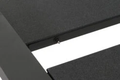 SIENA GARDEN Gomera II/Kingston Esstischgarnitur, Matt Graphit/grau/slate Look, Alu/Teak/Keramik/Texfabric, Tisch 220/340x108 Cm, 10 Stapelsessel -Kettler Verkaufsgeschäft 22064 7.jpg