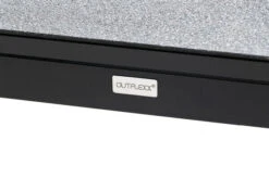 OUTFLEXX Esstischgarnitur, OUTFLEXX® Anthrazit Matt, Alu / Spraystone / Textil, Tisch 180/280x100cm, 4 Stapelsessel, 2 Multipo -Kettler Verkaufsgeschäft 22139 13.jpg