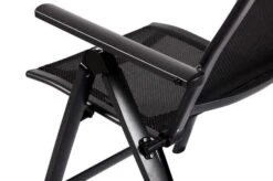 OUTFLEXX Esstischgarnitur, OUTFLEXX® Anthrazit Matt, Alu / Spraystone / Textil, Tisch 180/280x100cm, 4 Stapelsessel, 2 Multipo -Kettler Verkaufsgeschäft 22139 16.jpg