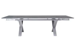 OUTFLEXX Esstischgarnitur, Silber, Alu / Keramik / Textil, Tisch 180/280x100cm, 10 Stapelsessel -Kettler Verkaufsgeschäft 22216 12.jpg