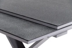 OUTFLEXX Esstischgarnitur, Silber, Alu / Keramik / Textil, Tisch 180/280x100cm, 10 Stapelsessel -Kettler Verkaufsgeschäft 22216 9.jpg