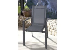 OUTFLEXX Esstischgarnitur, Anthrazit, Alu / Keramik / Textil, 180/280x100cm, 2 Multipo, 6 Stapelsessel -Kettler Verkaufsgeschäft 22236 6.jpg