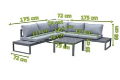 OUTFLEXX Loungemöbel, Anthrazit/grau, Alu/Olefin, 5 Personen, Loungetisch 73x73 Cm -Kettler Verkaufsgeschäft 22419 5.jpg