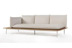 OUTFLEXX Vail Loungemöbel, Weiß/natur/actionlinen, Alu/FSC-Teakholz/Sunbrella, Für Bis Zu 7 Personen, Seitenablagen Aus Teak 19 OUTFLEXX Vail Loungemöbel, Weiß/natur/actionlinen, Alu/FSC-Teakholz/Sunbrella, Für Bis Zu 7 Personen, Seitenablagen Aus Teak -Kettler Verkaufsgeschäft 22547 6.jpg