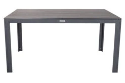 VILLANA Esstischgarnitur, Anthrazit/grau, Alu/Holzimitat/Textil, Tisch 150x90cm, 4 Stapelsessel -Kettler Verkaufsgeschäft 22579 11.jpg