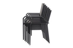 VILLANA Esstischgarnitur, Anthrazit/grau, Alu/Holzimitat/Textil, Tisch 150x90cm, 4 Stapelsessel -Kettler Verkaufsgeschäft 22579 18.jpg