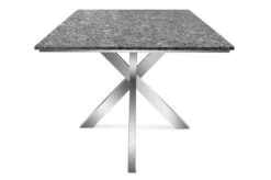 STERN Esstischgarnitur, Silbergrau/grau, Edelstahl/Textilene, Tisch 200 X 100 Cm, 4 Stapelsessel, Hohe Rückenlehne, 2 Multipo -Kettler Verkaufsgeschäft 22911 10.JPG