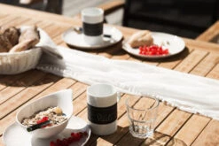 KETTLER GranadaSitzgruppe, Silber/anthrazit, Alu/Teak, Teaktisch 160x95 Cm,4 Stapelsessel, FSC-Teak -Kettler Verkaufsgeschäft 22941 6.jpg