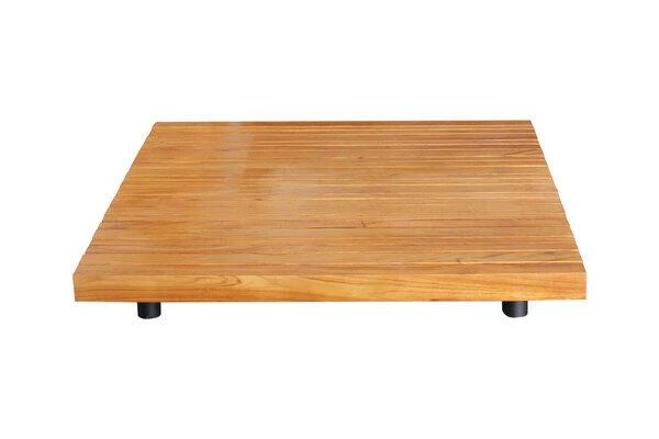 OUTFLEXX Icon Ecklounge, Natte/natur, Alu/Teak/Sunbrella, 4-5 Personen, Inkl. Loungetisch, Seitenablage Aus Teak 10 OUTFLEXX Icon Ecklounge, Natte/natur, Alu/Teak/Sunbrella, 4-5 Personen, Inkl. Loungetisch, Seitenablage Aus Teak – Bild 10