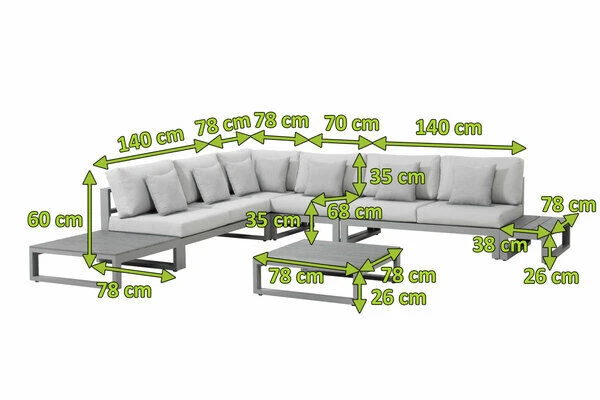 OUTFLEXX Premium Abdeckhaube Für Ecklounge, Schwarz, Z.B. 21820, 300 X 300 X 50 Cm, Wasserbeständig, Integriertes Zugband 5 OUTFLEXX Premium Abdeckhaube Für Ecklounge, Schwarz, Z.B. 21820, 300 X 300 X 50 Cm, Wasserbeständig, Integriertes Zugband – Bild 5