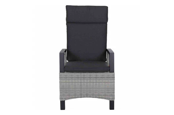 SIENA GARDEN Sincro/Corido Dining Set, Anthrazit/grau, Alu/Geflecht/Keramik, 200-260x103cm, Inkl. 8 Diningsessel 4 SIENA GARDEN Sincro/Corido Dining Set, Anthrazit/grau, Alu/Geflecht/Keramik, 200-260x103cm, Inkl. 8 Diningsessel – Bild 4