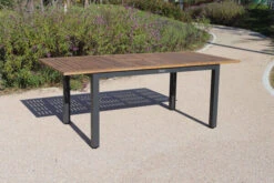 VILLANA Esstischgarnitur, Anthrazit/grau, Alu/ FSC-Akazienholz, Ausziehtisch 150/200 Cm, 8 Stapelstühle -Kettler Verkaufsgeschäft 23911 12.jpg