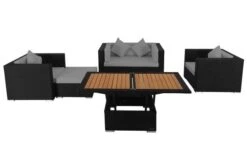 OUTFLEXX Loungemöbel-Set, 5 Personen, Schwarz, Polyrattan, Inkl. Loungetisch, Wasserfeste Kissenbox -Kettler Verkaufsgeschäft 2 1299 BOX D.jpg
