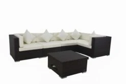 OUTFLEXX Ecklounge-Set Polyrattan, Braun, Für 5 Personen, Inkl. Loungetisch, Wasserfeste Kissenbox 14 OUTFLEXX Ecklounge-Set Polyrattan, Braun, Für 5 Personen, Inkl. Loungetisch, Wasserfeste Kissenbox -Kettler Verkaufsgeschäft 2 1304 BOX D.jpg