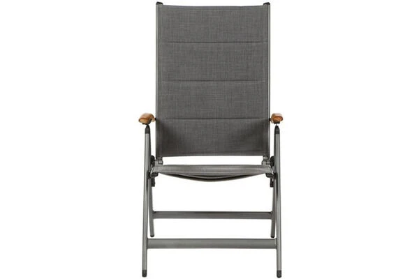 SIENA GARDEN Savin XL Klappsessel, Graphit/grau, Aluminium/Texfabric 2 SIENA GARDEN Savin XL Klappsessel, Graphit/grau, Aluminium/Texfabric – Bild 2