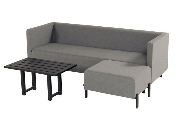 HARTMAN Dion Loungeset, Flanelle, Sunbrella, 3-4 Personen, Kaffeetisch 80 X 50 X 50 Cm 2 HARTMAN Dion Loungeset, Flanelle, Sunbrella, 3-4 Personen, Kaffeetisch 80 X 50 X 50 Cm – Bild 2