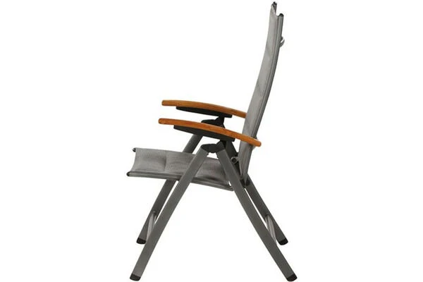 SIENA GARDEN Savin XL Klappsessel, Graphit/grau, Aluminium/Texfabric 3 SIENA GARDEN Savin XL Klappsessel, Graphit/grau, Aluminium/Texfabric – Bild 3