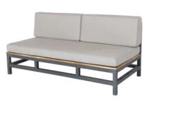 OUTFLEXX Ecklounge, Anthrazit, Alu/Akazie, 5 Personen, Inkl. Polster In Grau, Tisch 80 X 80 Cm Und Hocker 8 OUTFLEXX Ecklounge, Anthrazit, Alu/Akazie, 5 Personen, Inkl. Polster In Grau, Tisch 80 X 80 Cm Und Hocker -Kettler Verkaufsgeschäft 3 21016.jpg